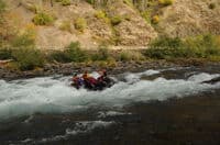 Rafting Through Bob's Hole