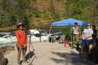 Bob Speaks at the Opening