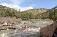 Megi Packrafting on Aragon