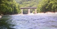 Casselman High bridge rapid from top