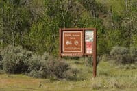 WDFW 8 Mile Sign