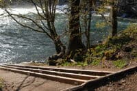 Leaburg Dam Boat Slide