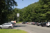 Parking at Shunpike Rest Area