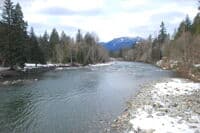 View From NE Index Creek Road Bridge