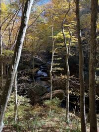 Upper slides, below the put in, above the falls