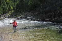 Lunch and Fishing Stop in Lunch Creek Series
