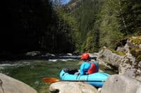 Launching from Dingford Creek Bridge