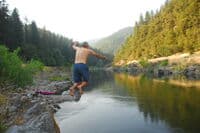 Jump Rocks at Jenny Creek