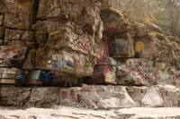 Graffiti at Eagle Falls