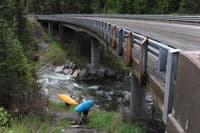 Putting in Under the Highway 12 Bridge