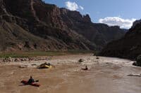 Gypsum Canyon Rapid Returning