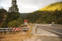 Bluff Creek River Access Sign