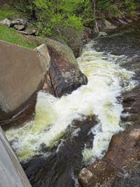 Class IV drop into Indian Lake (under Route 30)