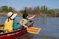 Canoeing on the Yakima River