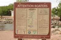 Signage in Centenntial Park