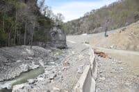 Headwall rapid. 