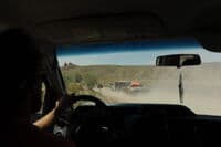 Driving Out from Pearce Ferry