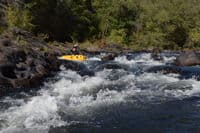 Flow gathering into a wave train