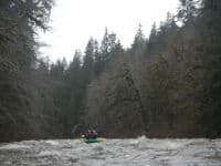 Cruising Down the Sol Duc at High Flow