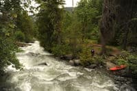 Put-in at Ingall's Creek Trailhead