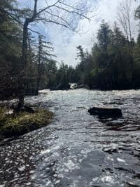what I could see of sylvan falls the right side
