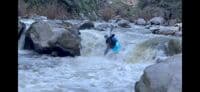 Waterfall rapid at 400 cfs