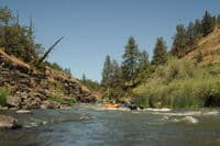 Rapids on the Keno Reach