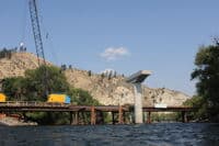 Bridge Under Construction in Cashmere