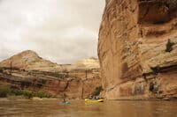 Dramatic River Bends Below Harding Hole
