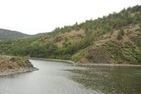 Basalt Pinch in Iron Gate Reservoir