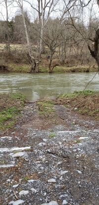 Little River put-in, Rt. 609