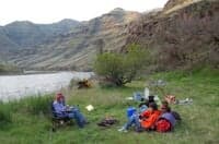 Chilling in Camp