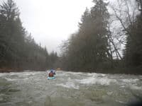Cyn on the Sol Duc