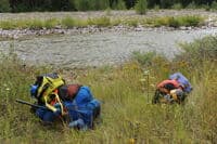 Setting Our Packs Down at Granite Creek