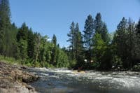 Rapids on the Little Salmon