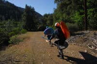 Walking Down to Methodist Creek Access