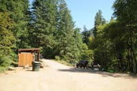 Parking and Changing Room at Gravel Bin