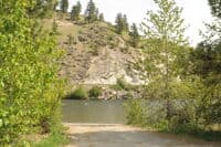 Access Upstream of Dryden Dam