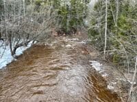 Visual Gauge Downstream of Moonshine Road