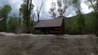 Cabin by the river