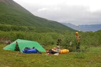 Our Camp on the Aniakchak