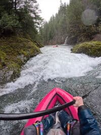 Mini gorge exit