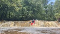 3.4 ft on the gage