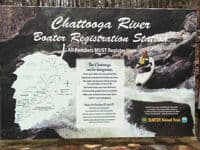 Chattooga River Interpretive Sign