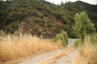 Aikens Creek Drive Out to Gravel Bar