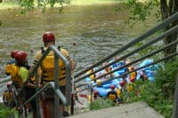 Raft Access at Fife Brook