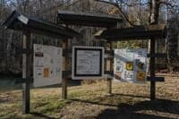 Sign Kiosk at Greer Launch
