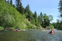 Entering the Whitewater