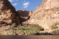 Mouth of Easter Pasture Canyon