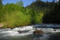 Clackamas with Clackamas River